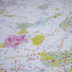 02/10/2020 - Carte au sol IGN "Panorama de la biodiversité et des aires protégées"