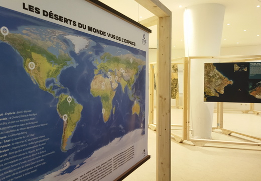 Exposition-« Les déserts vus de l’espace » par le CNES