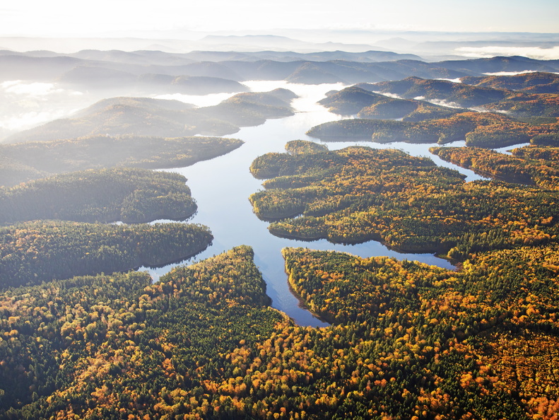 Pierre-Percée Lac Automne ©Tristan VUANO 13-02