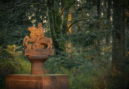 Saint-Dié-des-Vosges Camp de la Bure Statue ©Maxime PERROTEY