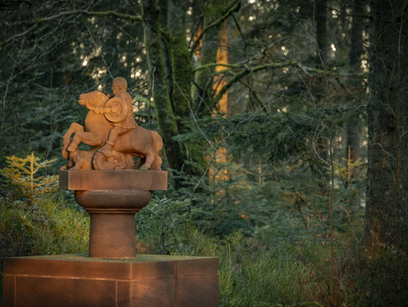 Saint-Dié-des-Vosges Camp de la Bure Statue ©Maxime PERROTEY