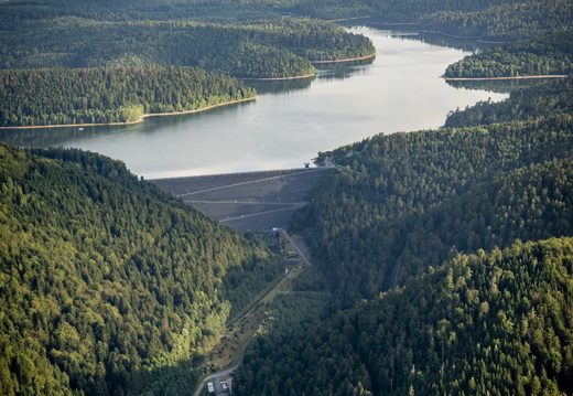Pierre-Percée Lac Barrage ©Maxime Perrotey