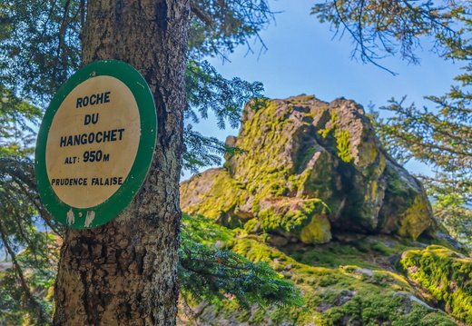 Plainfaing Roche du Hangochet