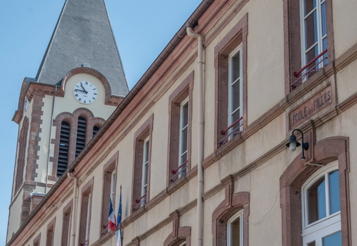 Plainfaing Centre ville Mairie Église ©Maxime Perrotey (4)