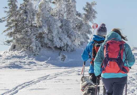 Plainfaing Gazon du Faing Crêtes Neige ©Maxime PEROTTEY (37)