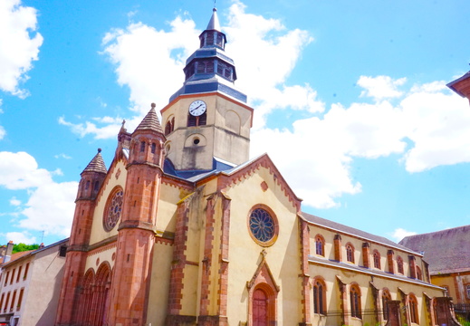 Patrimoine Religieux ©Heidi HEIMBURGER Senones Abbaye Eglise-2