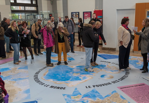 FIG2025 - Inauguration de la carte au sol IGN / © ADFIG - A. Jochem Arrivault
