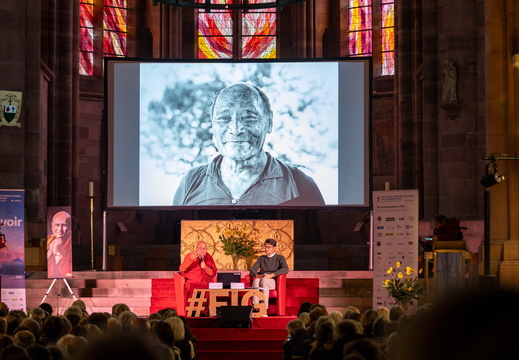 FIG2025 - Grand entretien avec Matthieu Ricard / © ADFIG - T. Pinto Bredmestre