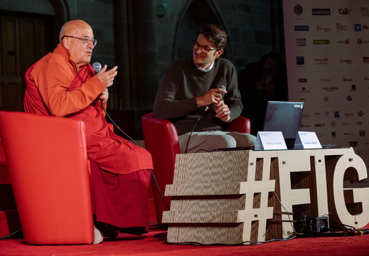 FIG2025 - Grand entretien avec Matthieu Ricard / © ADFIG - Ville/Agglo SDDV