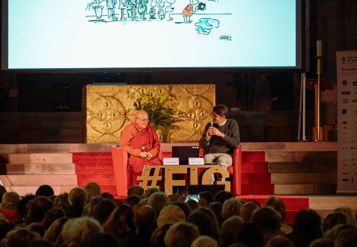 FIG2025 - Grand entretien avec Matthieu Ricard / © ADFIG - Ville/Agglo SDDV