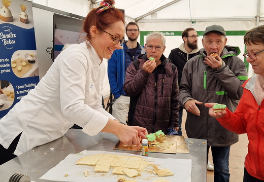 FIG2025 - Tarte revisitée fraise-pandan / © ADFIG - E. Petitdidier