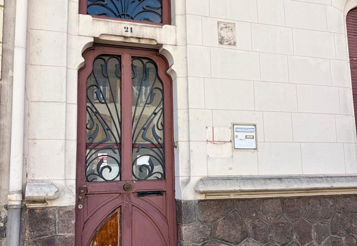 Porte Art Nouveau 1 @Louann